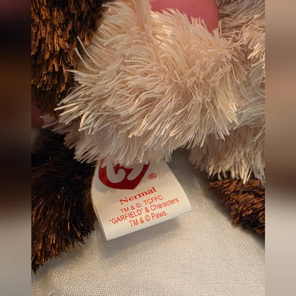 NWT-Ty Beanie Babies Garfield & Friends Plushies Set Of 7